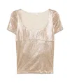 Patrizia Pepe T-shirts And Polos In Shinygold