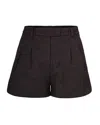 Patrizia Pepe Shorts Strutturati A Palloncino Marrone In Brown