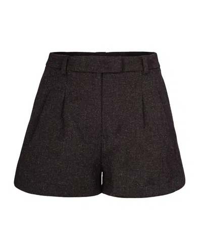 Patrizia Pepe Shorts Strutturati A Palloncino Marrone In Brown