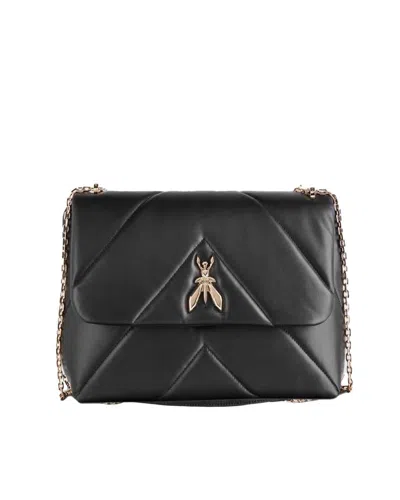 Patrizia Pepe Shoulder Bag In Black
