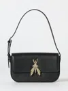 Patrizia Pepe Logo-detail Cross Body Bag In Black