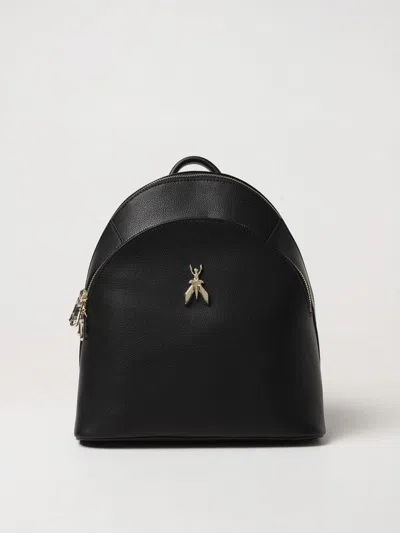 Patrizia Pepe Rucksack Mit Logo-schild In Black