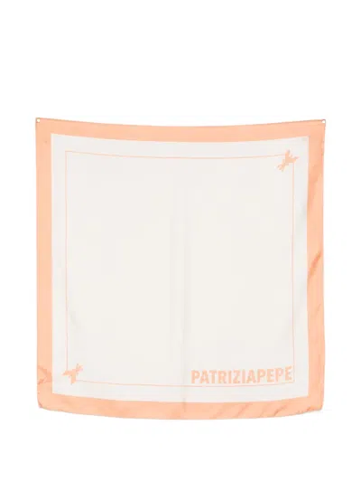 Patrizia Pepe Silk Scarf In Multi