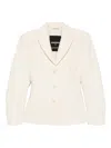Patrizia Pepe Single-breasted Blazer In Pink