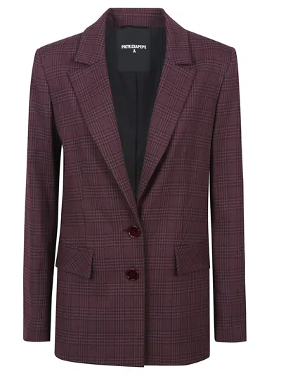 PATRIZIA PEPE SINGLE BREASTED JACKET