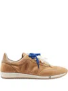 Patrizia Pepe Running Skin 93 Sneakers In Suede In Nude