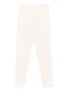 Patrizia Pepe Skinny Trousers In White