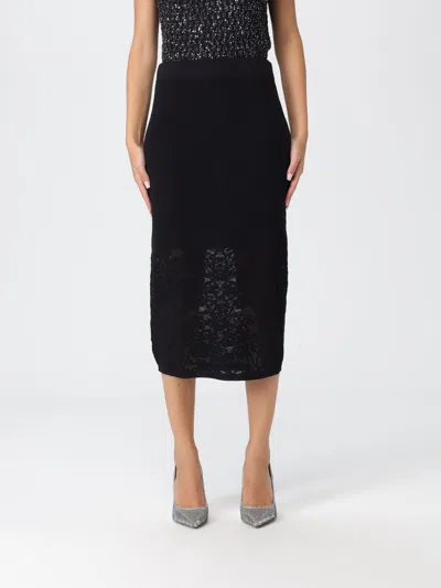 PATRIZIA PEPE SKIRT PATRIZIA PEPE WOMAN COLOR BLACK,H35921002