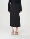 Patrizia Pepe Skirt  Woman Color Black In Schwarz