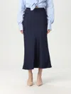 Patrizia Pepe Skirt  Woman Color Blue