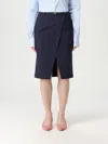 Patrizia Pepe Skirt  Woman Color Blue In Blue