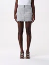 Patrizia Pepe Cropped Grey Jacket With Textured Fabric In Grey