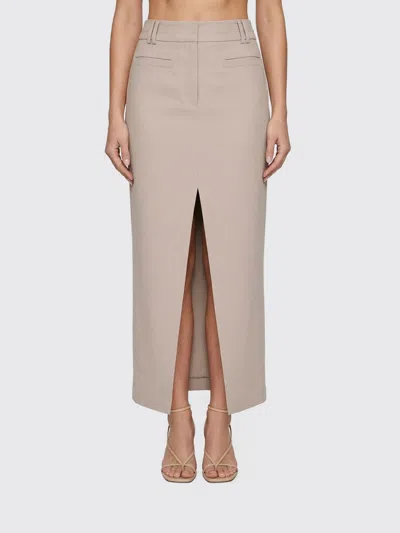 Patrizia Pepe Skirt  Woman Color Grey In Neutral