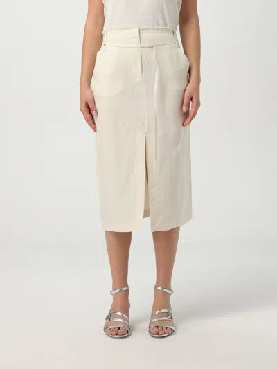 Patrizia Pepe Skirt  Woman Color Natural