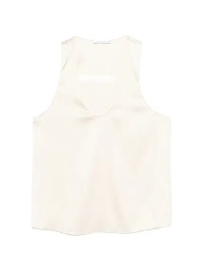Patrizia Pepe Sleeveless Blouse In Pink