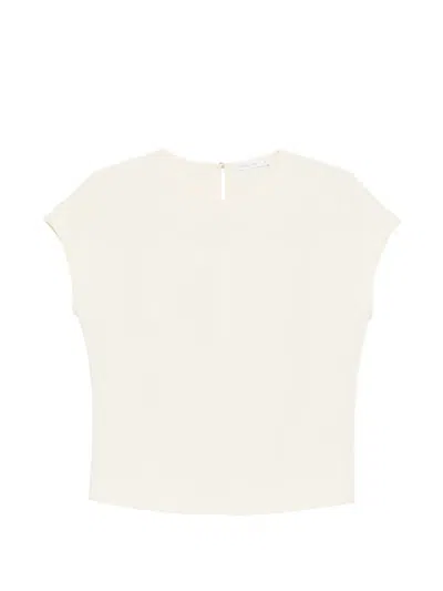 Patrizia Pepe Sleeveless Blouse In White