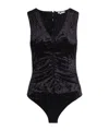 Patrizia Pepe Sleeveless Bodysuit In Black