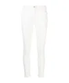 Patrizia Pepe Slim Fit Pants In White