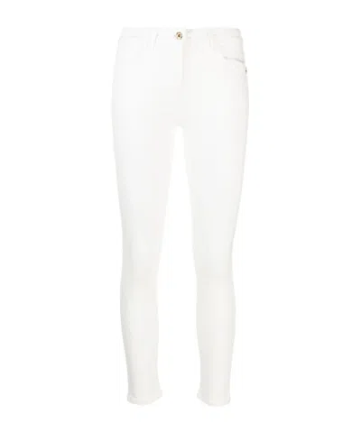 Patrizia Pepe Slim Fit Pants In White