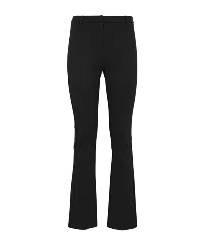 Patrizia Pepe Slim-fit Trousers In Black