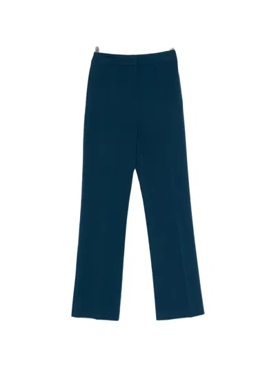 Patrizia Pepe Slim Trousers In Blue