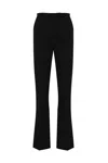 Patrizia Pepe Slim Trousers In Technical Fabric In Nero