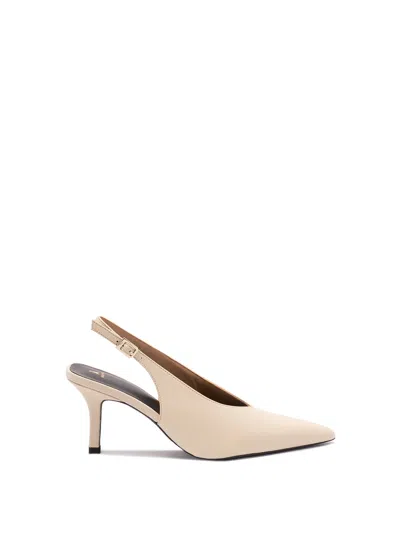 Patrizia Pepe Sling-back Pumps In White