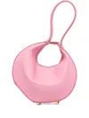 Patrizia Pepe Small Bangle Tote Bag In Pink
