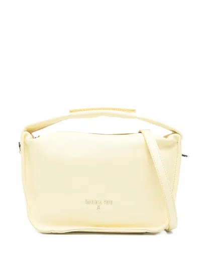 Patrizia Pepe Small Contemporary Leather Tote Bag In Neutral