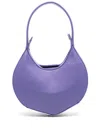 Patrizia Pepe Small Hobo Bangle Bag In Purple