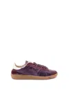 Patrizia Pepe Suede Sneakers In Purple