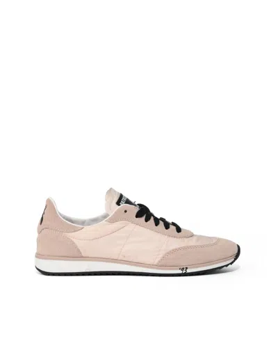 Patrizia Pepe Running Skin Sneakers In Neutral