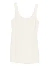 Patrizia Pepe Soft Mini Dress In Wool Blend In Neutral