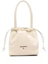 Patrizia Pepe Soft Rock Tote Bag In White