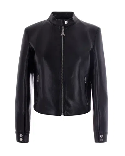 Patrizia Pepe Sophisticated Women's Mini Coat In Nero