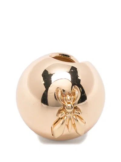 Patrizia Pepe Sphere Fly-motif Ear Cuff In Gold