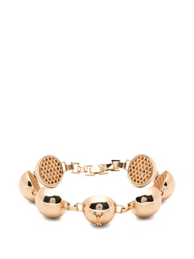 Patrizia Pepe Sphere-link Necklace In Gold