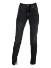 Patrizia Pepe Split-hem Jeans In Blue
