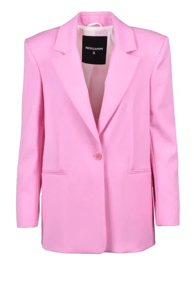 Patrizia Pepe Straight Jacket - Pink