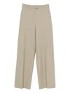 Patrizia Pepe Belt Loops Casual Pants In Neutral