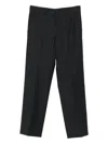 Patrizia Pepe Straight Trousers In Blue