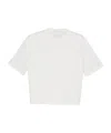Patrizia Pepe Strap T-shirt In White