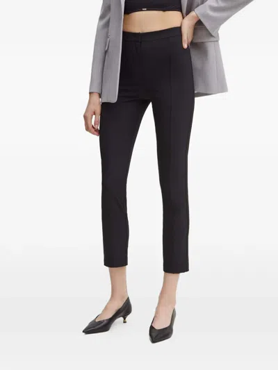 Patrizia Pepe Studded Trousers In Black