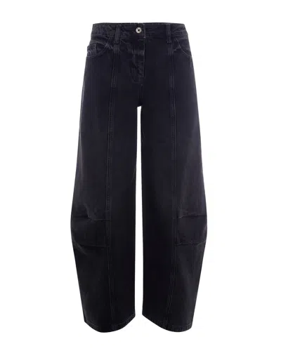Patrizia Pepe Stylish Mini Jeans For Women In Black Wash