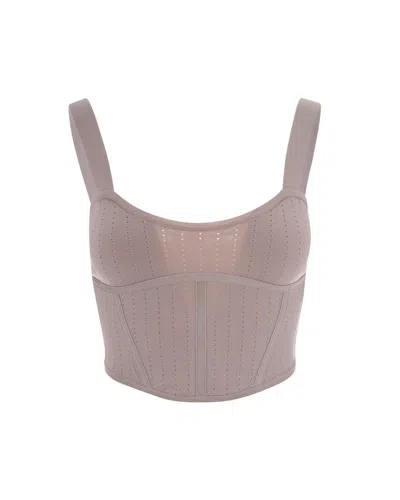 Patrizia Pepe Stylish Women's Top In Brown