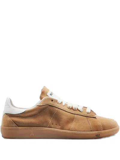 PATRIZIA PEPE SUEDE-LEATHER SNEAKERS