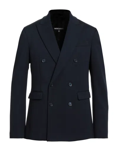 Patrizia Pepe Suit Jackets In Midnight Blue