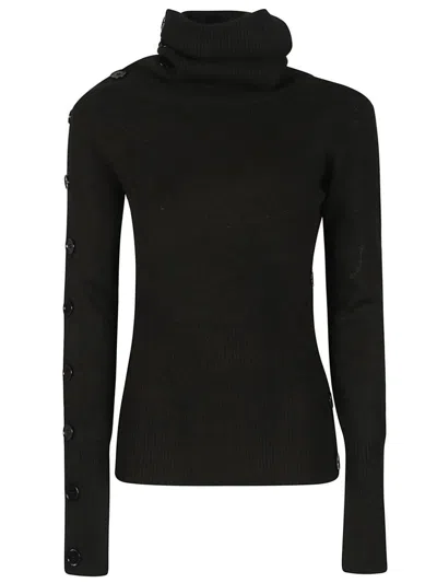 Patrizia Pepe Sweater In Black