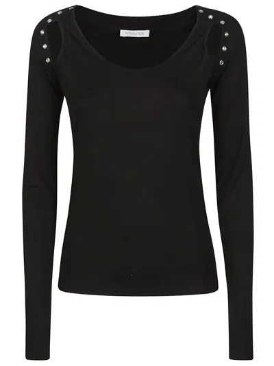 Patrizia Pepe Sweater In Black