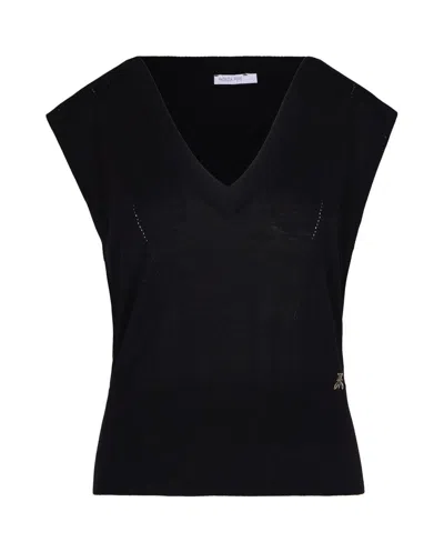Patrizia Pepe Sweater In Black